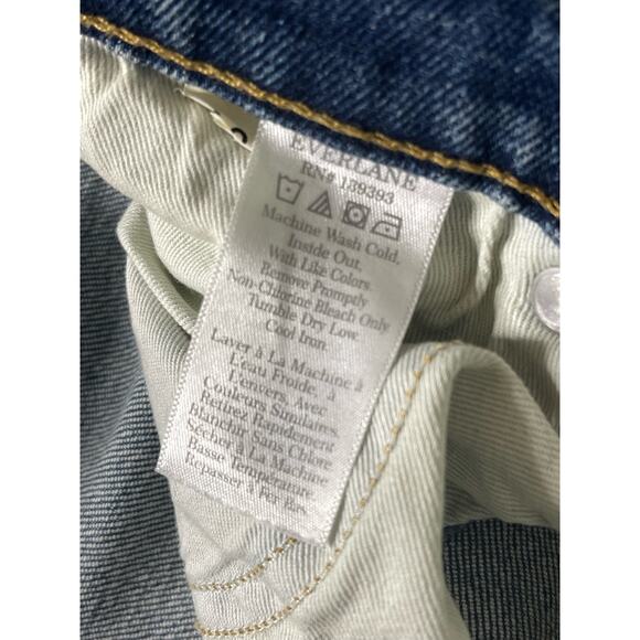 Everlane Jeans Women's 28 Crop The Original Cheeky Jean in Organic Cotton - Picture 5 of 8
